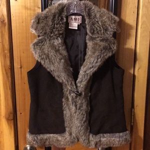 Very cute fur vest!